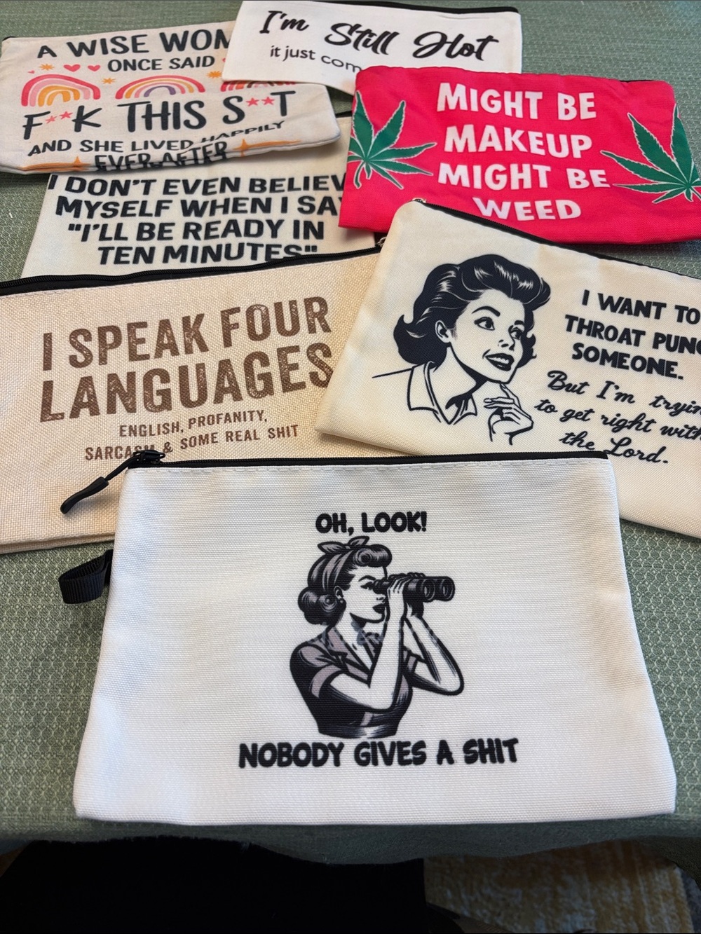 Novelty Makeup Bags - Choose One